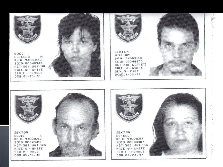 SEXTON FAMILY House of Secrets The Story