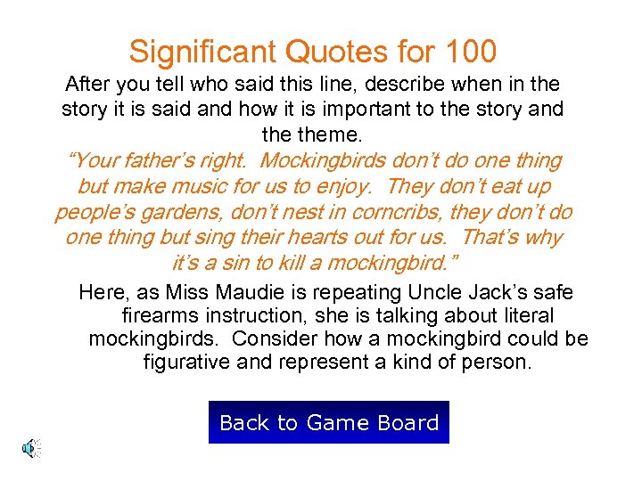 Znakomstva Important Quotes In To Kill A Mockingbird
