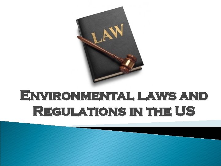 Environmental Laws and Regulations in the US