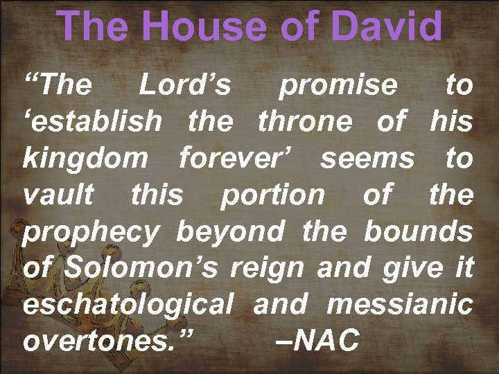 The House of David The House of