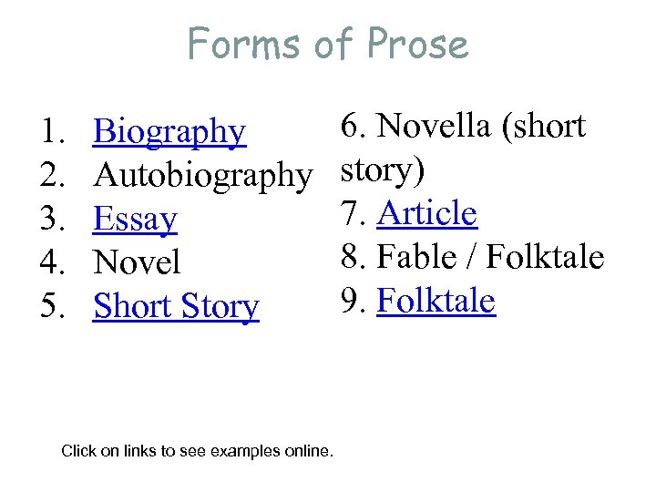 The Major Differences Between Poems and Prose