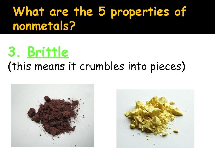 Notes Periodic Table Part 2 Sections of the