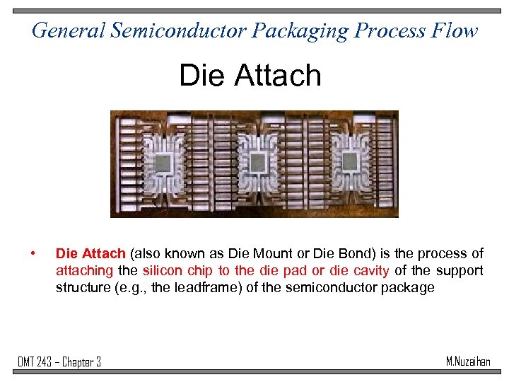 General Semiconductor Packaging Process Flow Wafer Backgrinding Die