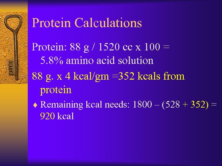 Parenteral Nutrition Formula Calculations and Monitoring Protocols