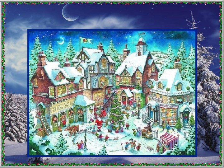 Santa lives on the North Pole Where does