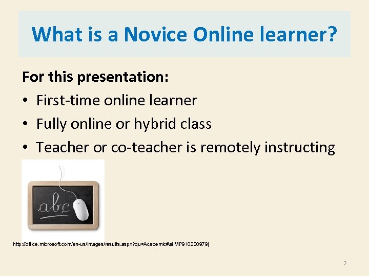 Clear Course Design the Novice Online Learner