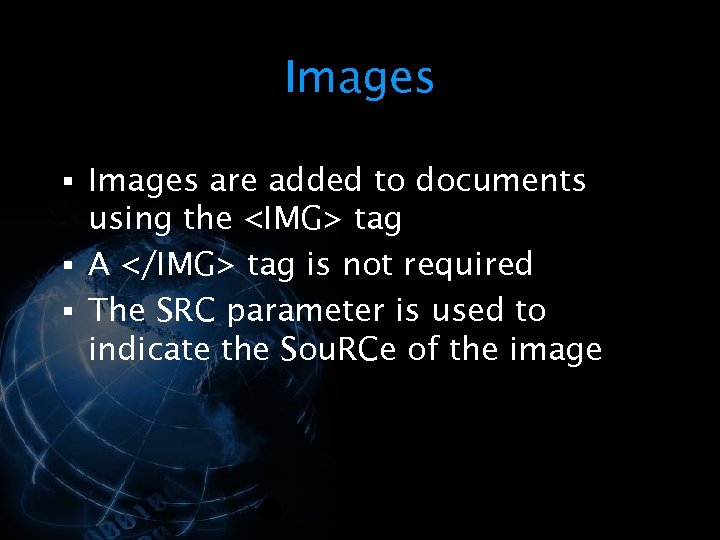 The Overview An introduction to