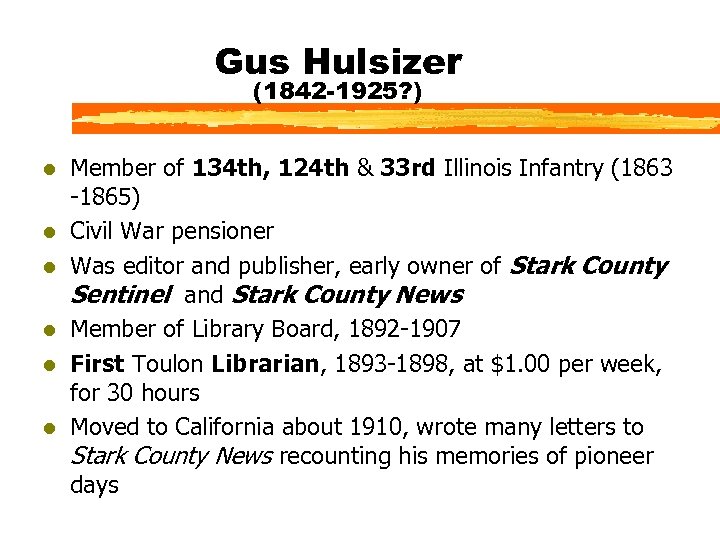 History of Toulon Public Library 1891 2001