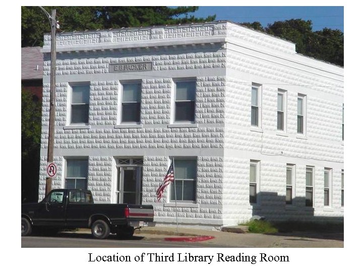 History of Toulon Public Library 1891 2001