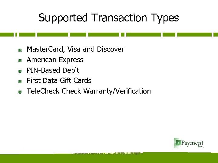 First Data POS Value Exchange 2004 Cardservice