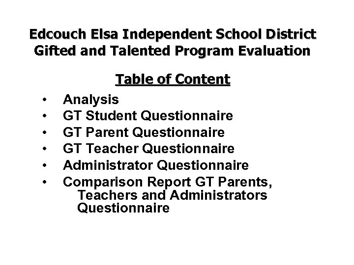 EE I S D EdcouchElsa Independent School District