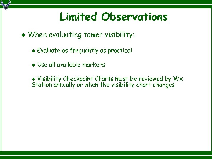 ATC Weather Briefing Provided by Fort Rucker Weather