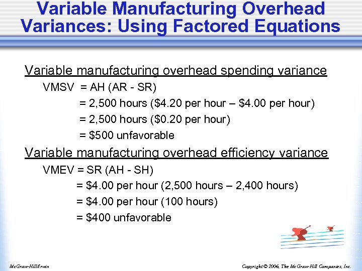 Standard Costs and the Balanced Scorecard Chapter Ten