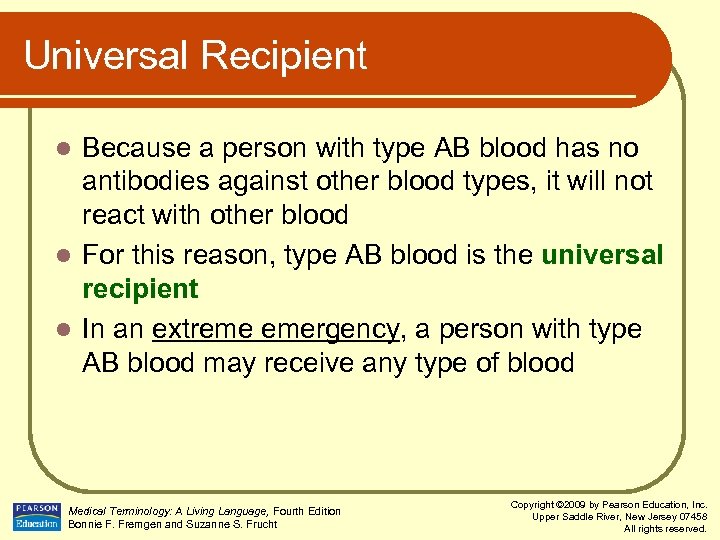 Medical Terminology A Living Language Chapter 6 Blood