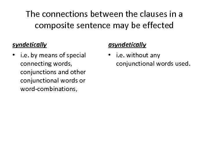COMPOSITE SENTENCE AS A POLYPREDICATIVE CONSTRUCTION Composite