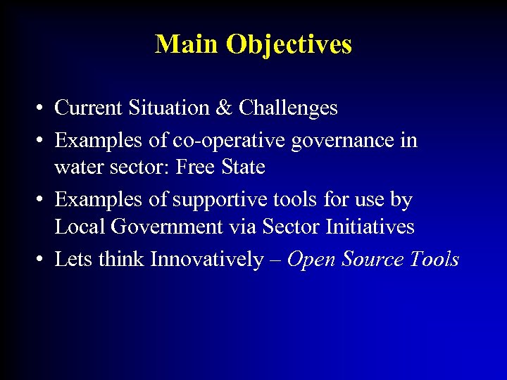 Water Quality Management Assisting Local Government by Leveraging