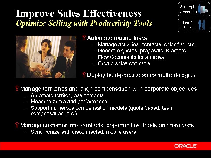 Oracle Industry Solutions Consumer Electronics Name Title Information
