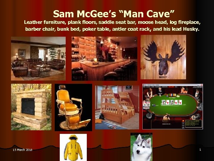 Shop online for all your home improvement needs: sam mc gee s man cave leather furniture