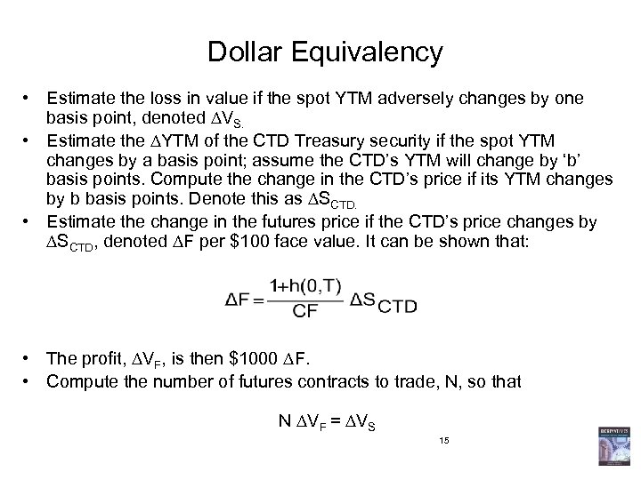 Chapter 9 TBond and TNote Futures Futures