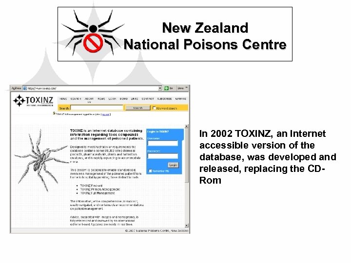 Online Poisons Information in New Zealand Current Status