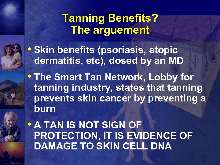 Skin Cancer Epidemic And Indoor Tanning The Task