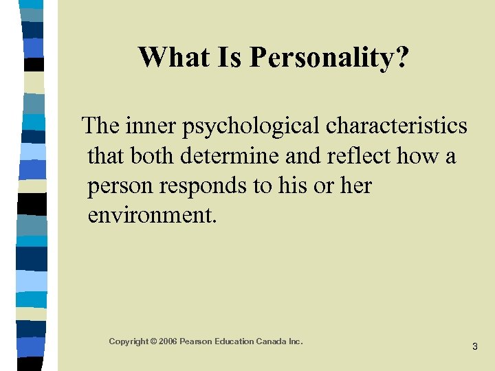 Chapter 4 Personality SelfImage and Life Style Consumer