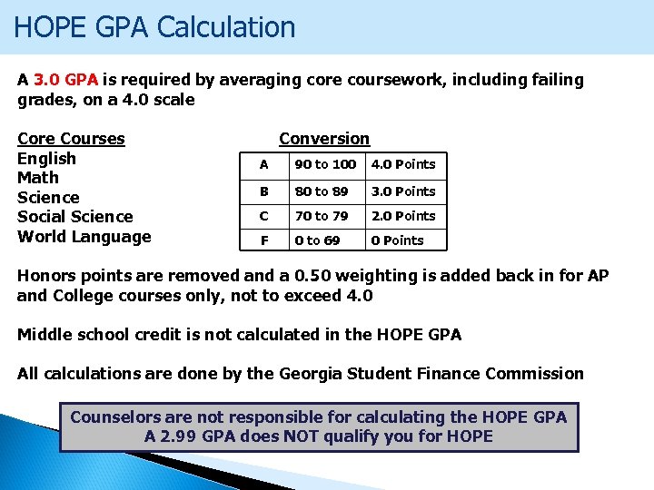 Cambridge High School Junior Parent Night A Guide