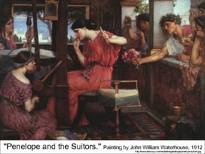 The Odyssey The hero Odysseus return home from