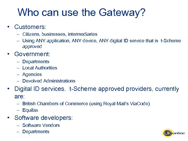 Government Gateway