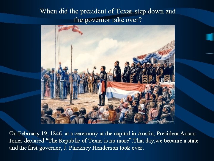 Facts About Texas Annexation But WHY don t