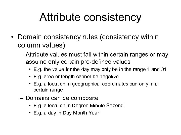 Logical consistency February 24 2006 Geog 458 Map