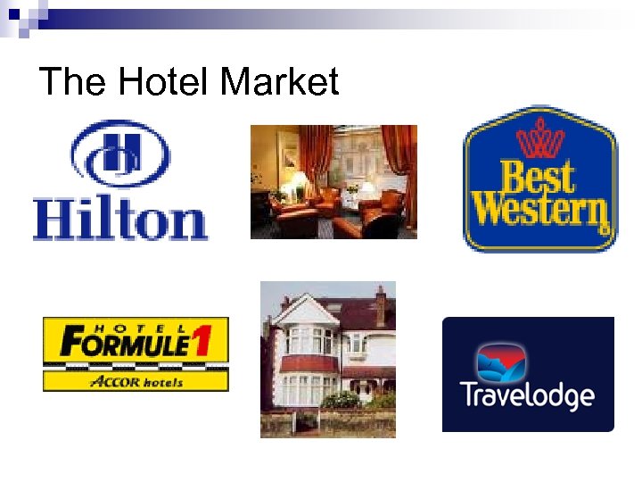 POSITIONING The Hotel Market How Does