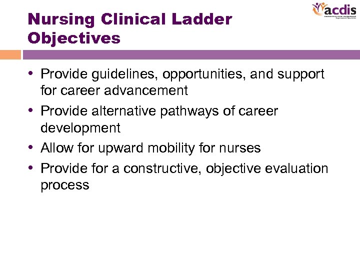 CDI Career Ladder Two Perspectives M Gentle