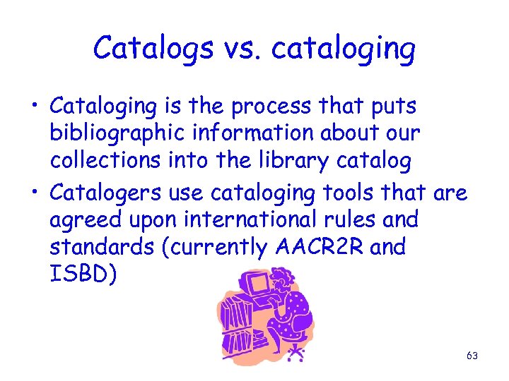 Basic Copy Cataloging Books Prepared by Fields