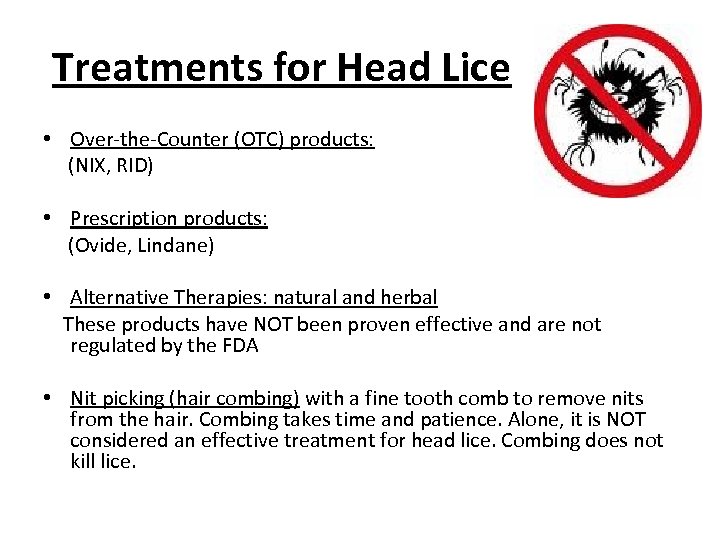 Overview of Head Lice For Parents What