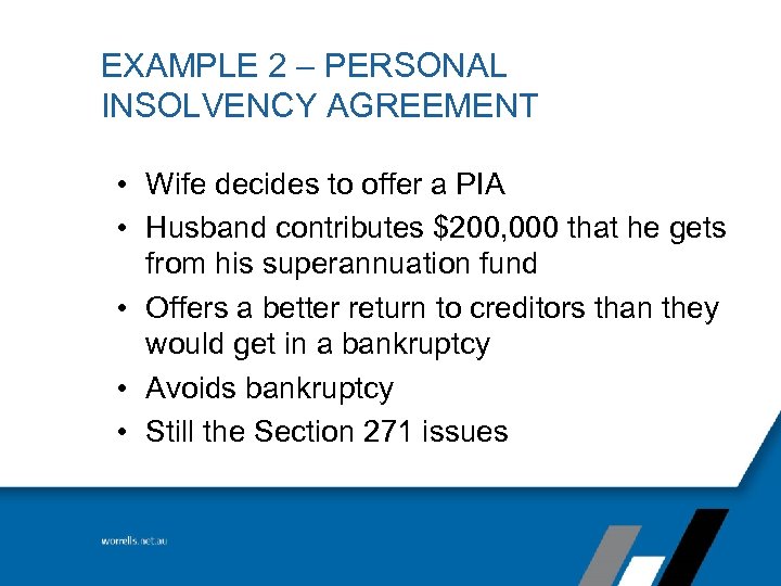 PERSONAL INSOLVENCY DILEMMAS Financial Consumer Right Council