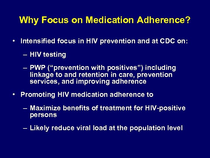 Potential Barriers for HIV Medication Adherence Programs Wayne