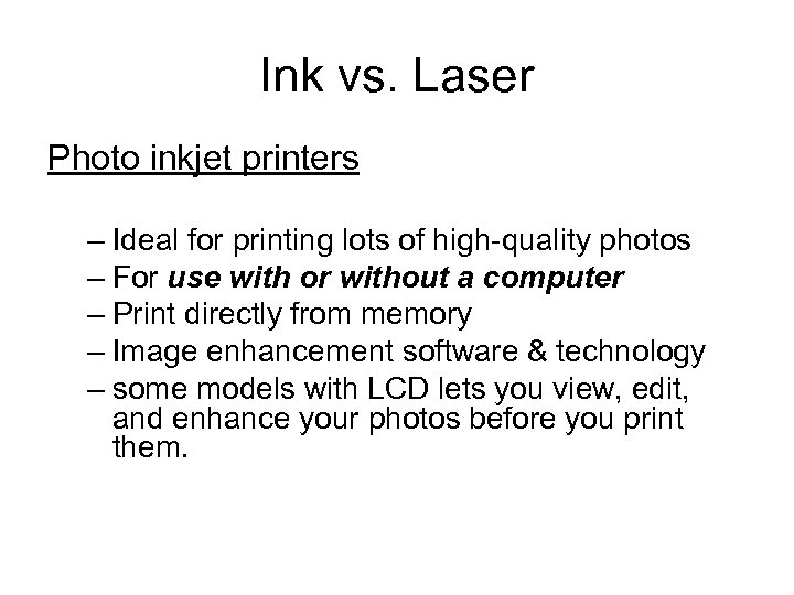 The REAL cost of printing A Cost Per