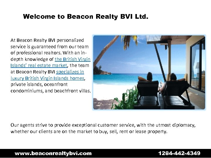 Real Estate Agents in British Virgin Islands www