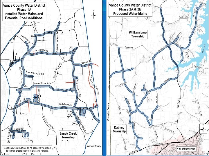 Vance County Water District Overview and Update Jordan