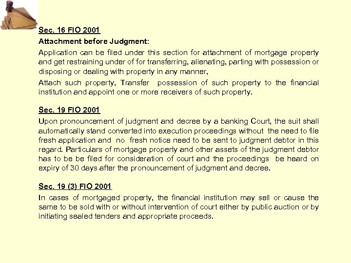 FORECLOSURE IN HOUSING FINANCE AND LEGAL DOCUMENTATION