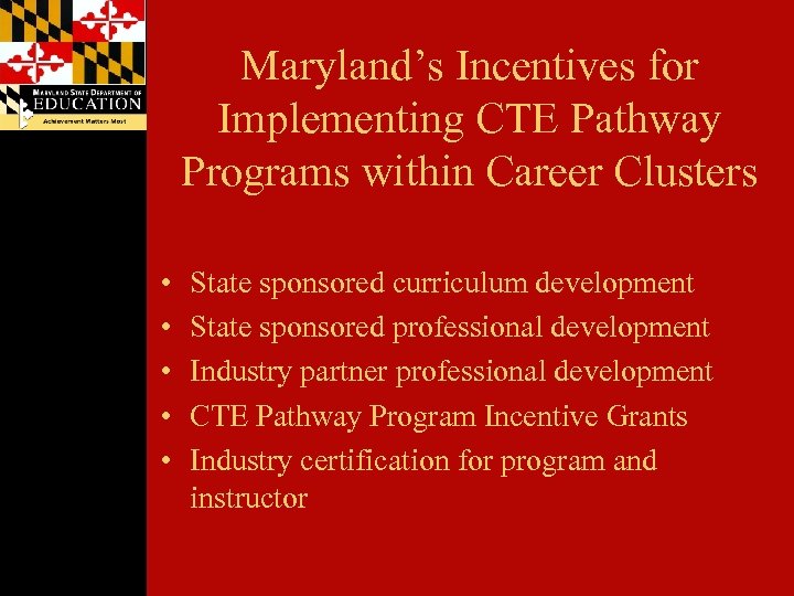 Implementing CTE Pathway Programs of Study through Career