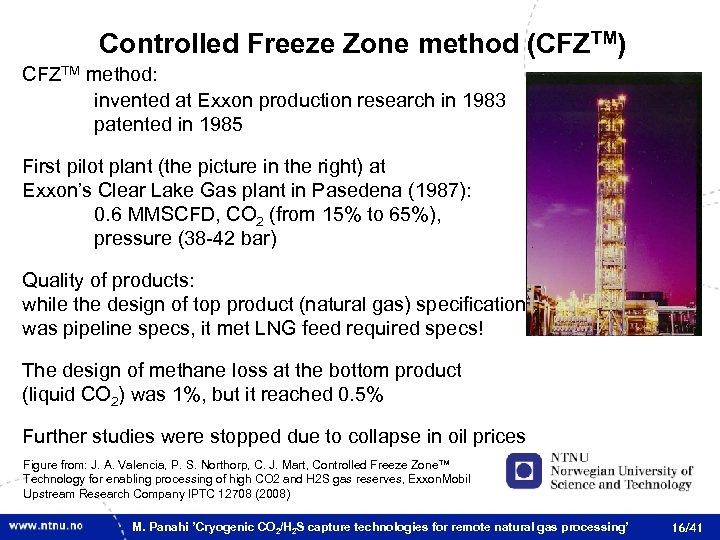 Cryogenic CO 2 H 2 S capture technologies for