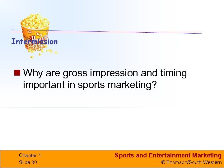Chapter 1 What Is Sports and Entertainment Marketing