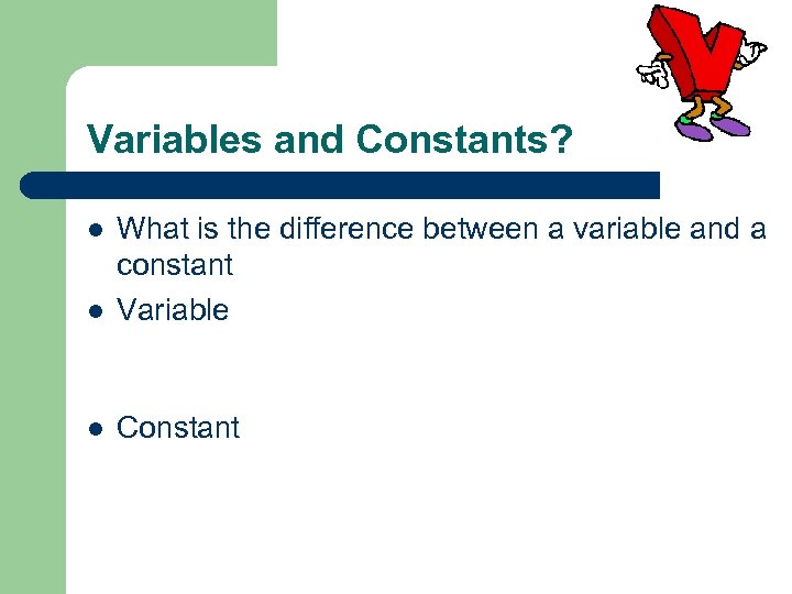 Dependent v Independent Variables What s the difference