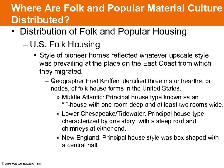Advanced World Geography Unit 4 Folk and