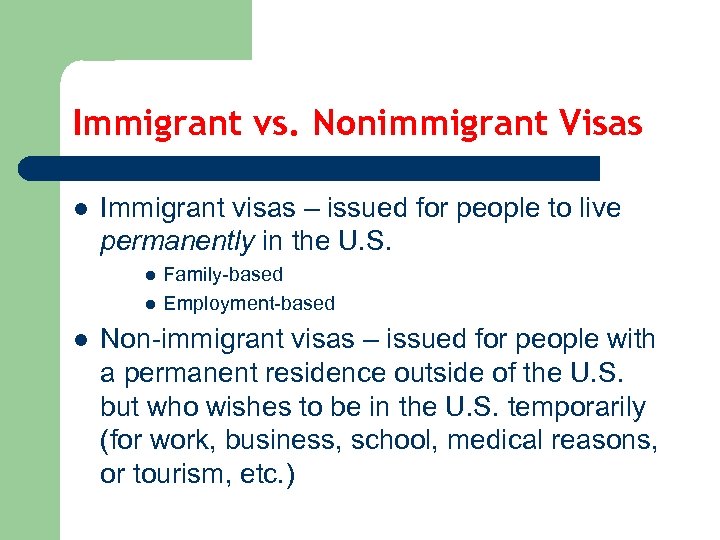 US Immigration Options for Foreign Professionals and Graduating
