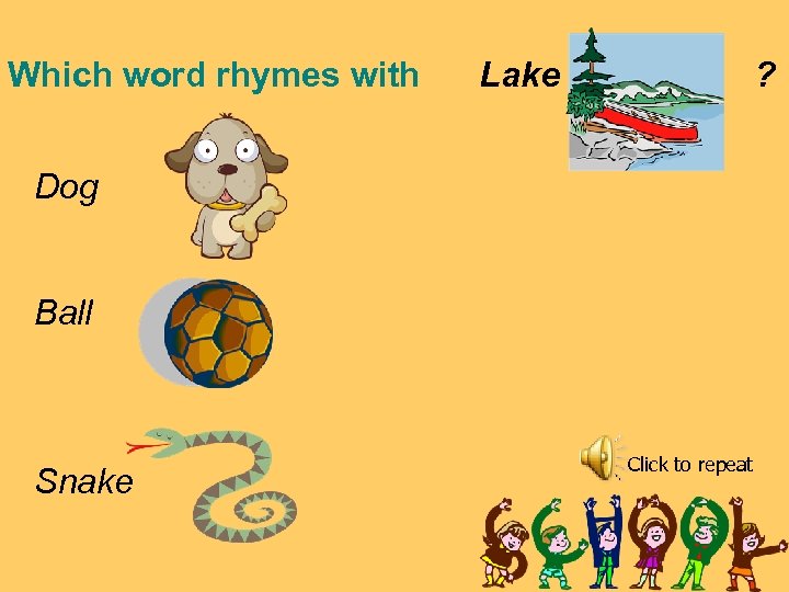 Rhyming Words By Ms La Magna What