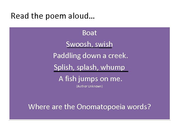 Onomatopoeia Part 2 Attention Part 1 Haunted