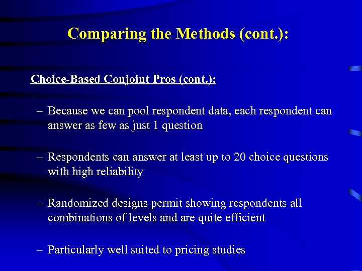 Introduction to ChoiceBased Conjoint CBC Copyright Sawtooth Software